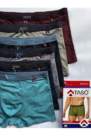 Чоловічі труси боксери з бамбука з бавовною Taso 5767